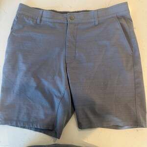 BYLT Basics Mens Kinetic Short Gray Performance Stretch Outdoor Shorts XL